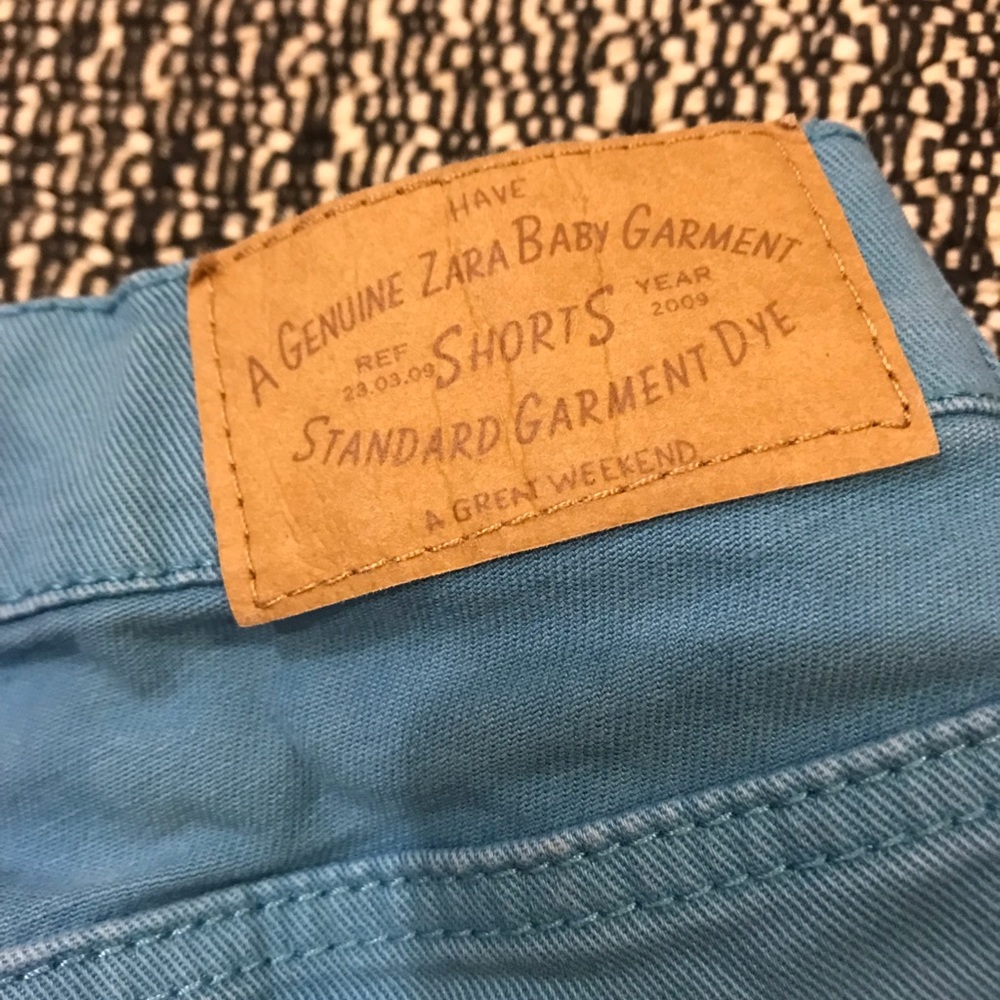 Zara Baby Boy Blue Jean Shorts NWOT - Picture 6 of 7